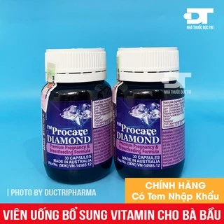 Viên Uống PM Procare DIAMOND Vitamin Tổng Hợp Cho Bà Bầu