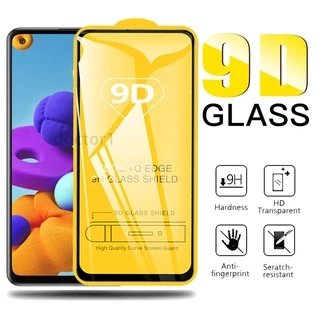 Kính cường lực 9D bảo vệ toàn màn hình dành cho Galaxy A03 A12 A03s A02s M51 M52 M32 M31 M21 M11 A71 A51 A11 A01 A10 A20 A30 A50 A70 A10s A20s A30s