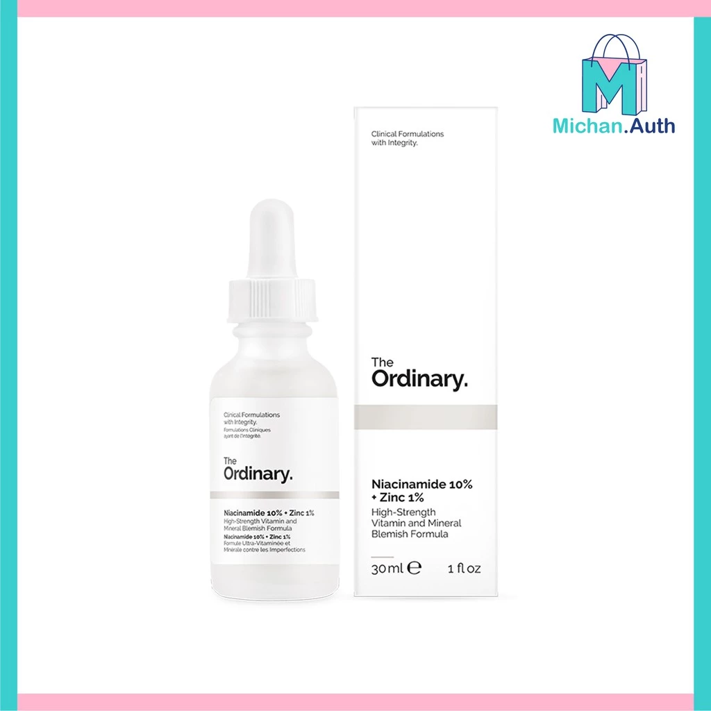 Tinh Chất Dưỡng The Ordinary Niacinamide 10% + Zinc 1%