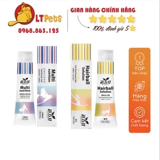 GEL DINH DƯỠNG CHO CHÓ MÈO MUTIL NUTRITION BỔ XUNG DINH DƯỠNG VÀ CANXI CHO CHÓ MÈO