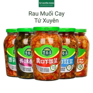 Lọ Rau Ăn Kèm Cơm Cay Ngon JiXiangJu 330g - Đặc Sản Tứ Xuyên