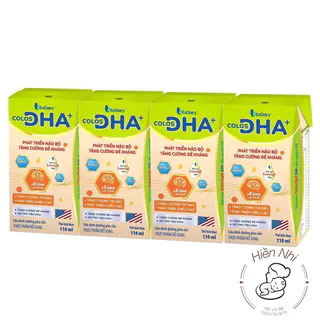 Thùng 48 hộp sữa pha sẵn Vitadairy Colos DHA 110ml (Date 11/2024)