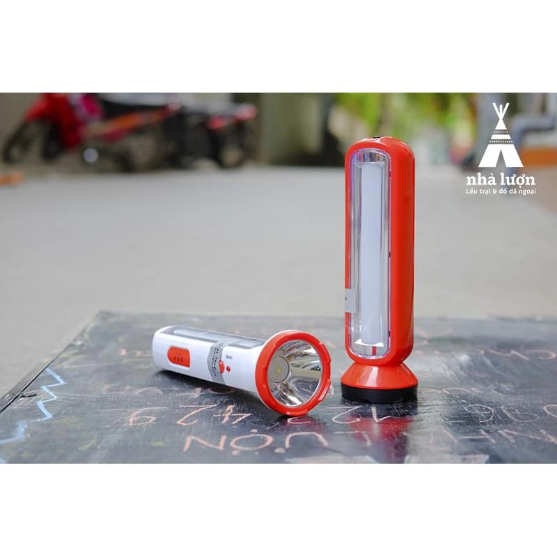 Đèn pin sạc 2 chức năng 4316 / 9970 [ Nhỏ & Lớn ]