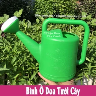 Bình ô doa tưới cây bằng nhựa dung tích 5L và 8L