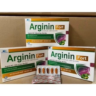 Arginin Forte mát gan, lợi mật, giải độc gan, tăng cường chức năng gan