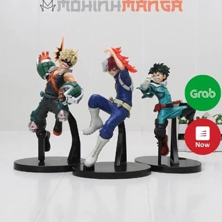 Mô hình nhân vật Midoriya (Deku), Katsuki Bakugo (Kacchan), Shoto Todoroki anime My hero academia Học viện siêu anh hùng