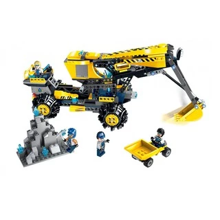 [Rẻ Vô Địch] Lego Xếp Hình Máy Xúc Qman 2410