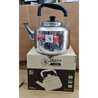 Ấm Inox Zebra Cao Cấp Century Plus 5.5 lít - 3 Đáy (chuyên dùng bếp điện từ)