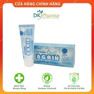 Kem bôi Nano Bạc Agrin - Dưỡng ẩm,  rôm sảy, hăm tã, chàm sữa, côn trùng cắn, thủy đậu , chân tay miệng an toàn cho bé.