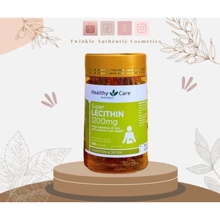 Mầm đậu nành Healthy Care Super Lecithin 1200mg 100 viên