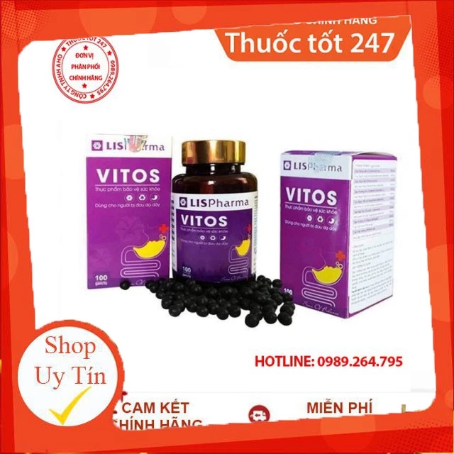 Dạ Dày Vitos Chính Hãng - Trào Ngược, Viêm Loét Dạ Dày Chính Hãng