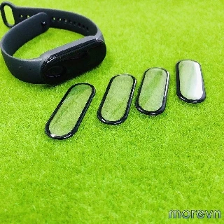 Miếng dán miband 5, miband 6, miband 4 3D full màn viền đen dán dẻo full màn mi band 4,5,6