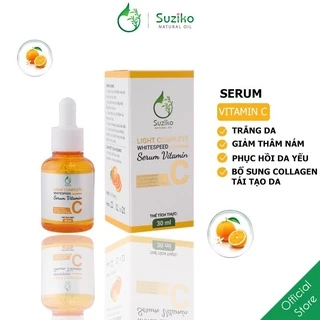 Serum sáng da mờ thâm Vitamin C 30ML SUZIKO