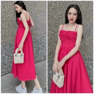 [HCM] Đầm maxi đi biển cho mùa hè dài siêu xinh xắn tôn dáng cực hot KME FASHION