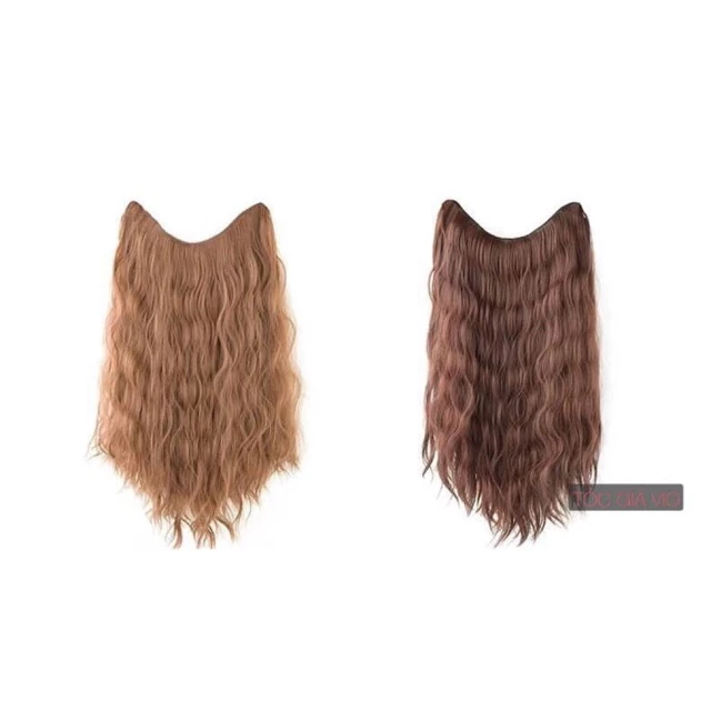 Tóc giả kẹp V-freeship❤️💕