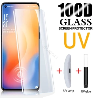 Kính Cường Lực UV Cho VIVO V30 V30E X100 X90 X80 X70 X50 X60 V30 V29 V27 V25 V23 Pro Plus Pro+ 5G 4G 2024