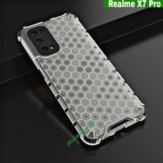 Ốp lưng Oppo Realme X7 Pro / Realme C35 chống sốc vân tổ ONG cao cấp kiểu dáng UAG