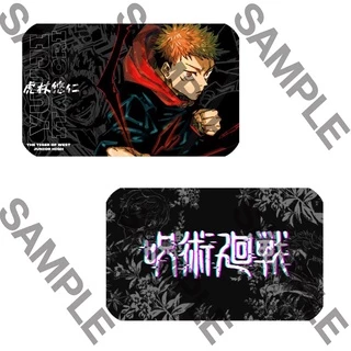 (lẻ tấm) Ảnh card bo góc in hình JUJUTSU KAISEN Chú Thuật Hồi Chiến thẻ bo viền 5*8cm anime chibi sưu tầm dễ thương