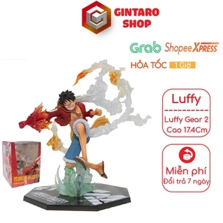 Mô hình Luffy Gear 2 haki F.zero hiệu ứng Full Box, Mô hình One Piece Luffy GINTARO SHOP