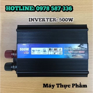 Bộ kích điện ắc quy 12V lên 220V 500W INVERTER