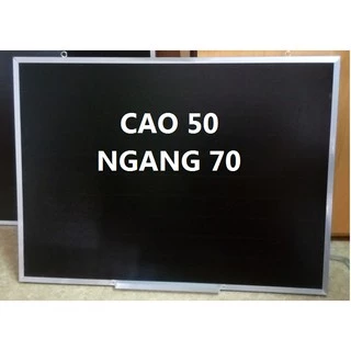 Bảng đen 50 x 70cm viết phấn viền nhôm - có kẻ ngang 5cm