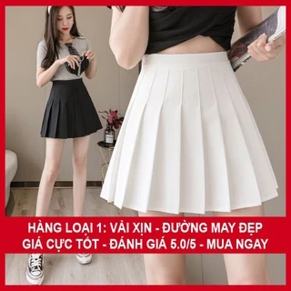 Chân váy xếp ly ngắn nữ,chân váy quốc dân chất tuyết mưa siêu xinh