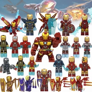 Mô hình lắp ráp nhân vật Iron Man Marvel Avenger độc đáo