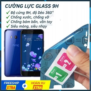 Dán cường lực dẻo nano 9H full 98% HTC U11