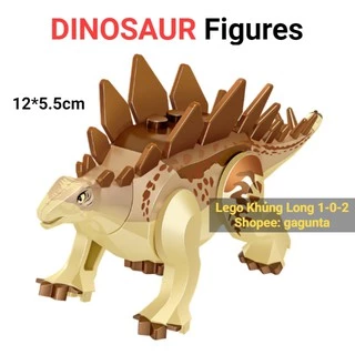 Khủng Long Gai 2023 Mẫu Mới Trong Jurassic World Hãng Lele Dài 12cm x Cao 5.5cm