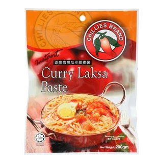 Gia vị tôm Chillies Brand Curry Laksa Paste 200g