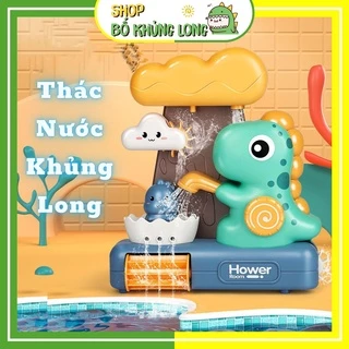 Đồ Chơi Nhà Tắm Hình Khủng Long Phun Nước Dễ Thương Thác Nước Khủng Long Đồ Chơi Cho Bé Trai - BỐ KHỦNG LONG