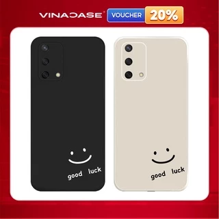 Ốp lưng Vina Case OPPO A1K/A3S/A54/A94/F9/ ....dẻo cạnh vuông bảo vệ camera hình Good Luck