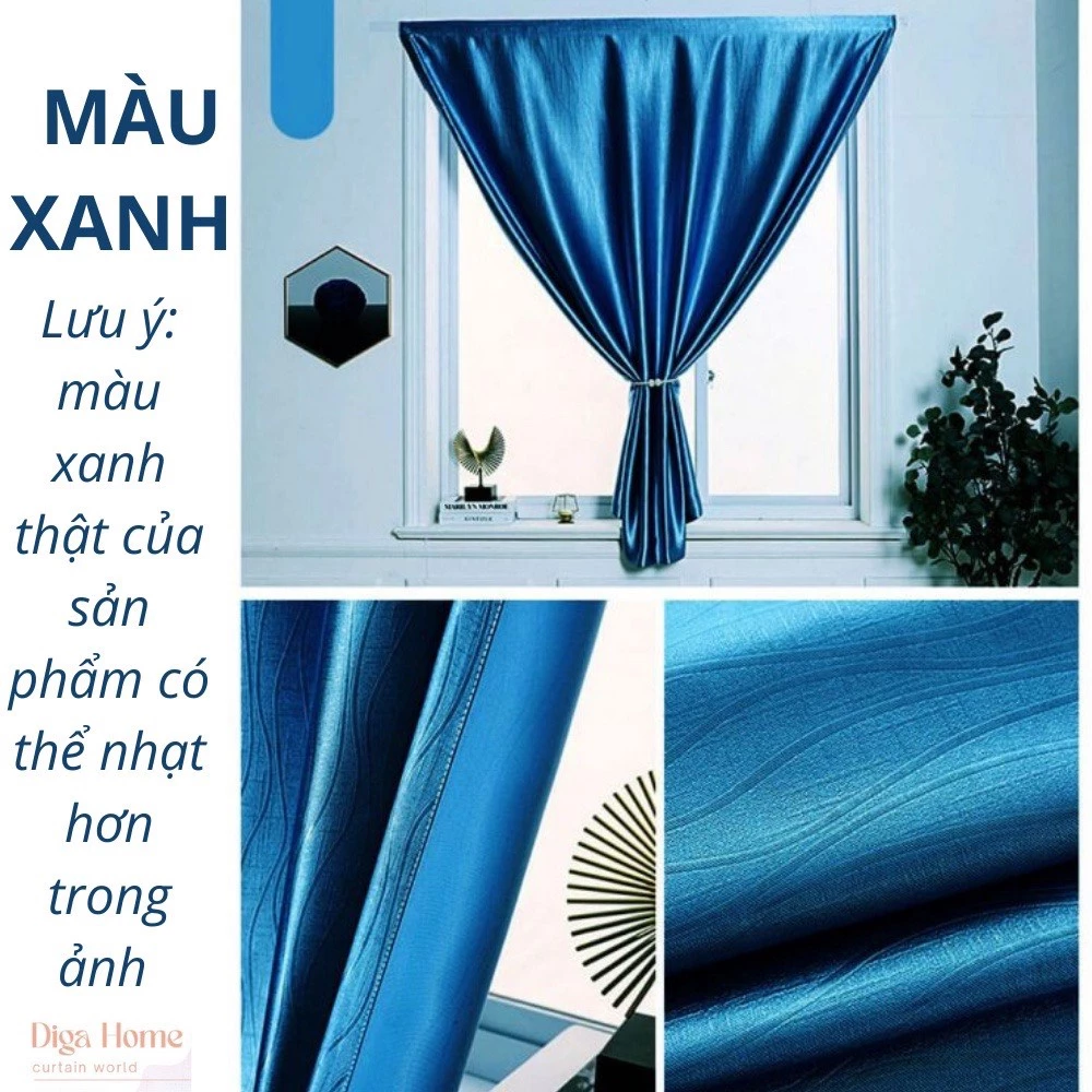 Màn cửa Dán-Chắc Chắn-Không Cần Khoan-Nhiều Màu,Nhiều Kích Thước