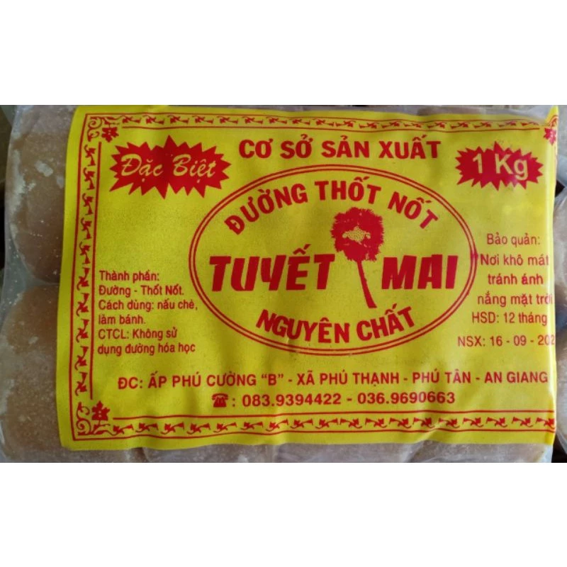 đường Thốt Nốt tuyết mai(1kg)