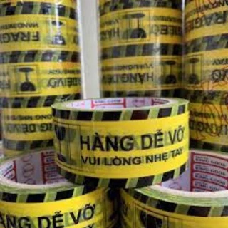 1 CUỘN BĂNG KEO HÀNG DỄ VỠ, BĂNG DÍNH HÀNG DỄ VỠ, LOẠI 100 YARD ,LOẠI TỐ