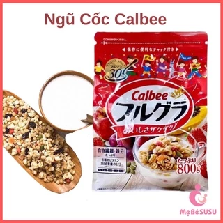 Ngũ Cốc Calbee Trái Cây Yến Mạch Đủ Loại Nội Địa Nhật Bản [DATE T8/2024]