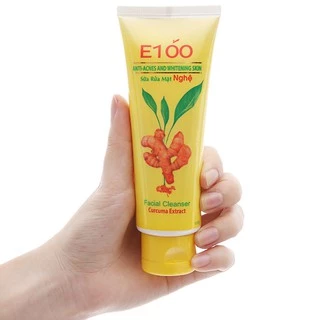 Sữa rửa mặt nghệ E100 với Vitamin E 100g