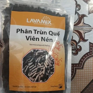 1kg Phân trùn quế ép viên bỏ lan và cây cảnh