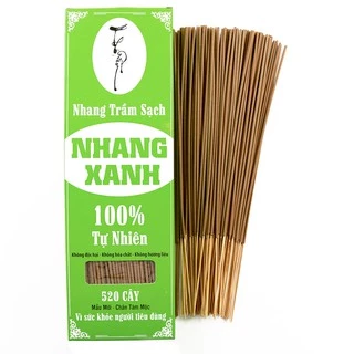 Nhang Xanh Trầm Sạch 100% Tự Nhiên 500gr