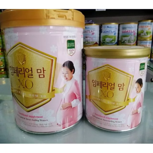 [GIÁ RẺ] Sữa XO Mom/ XO bầu lon 400g và 800g