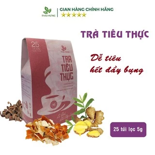 Trà Tiêu thực Thái Hưng giúp dễ tiêu, hết đầy bụng, nhuận tràng, thải độc, ngăn cản hấp thu chất béo