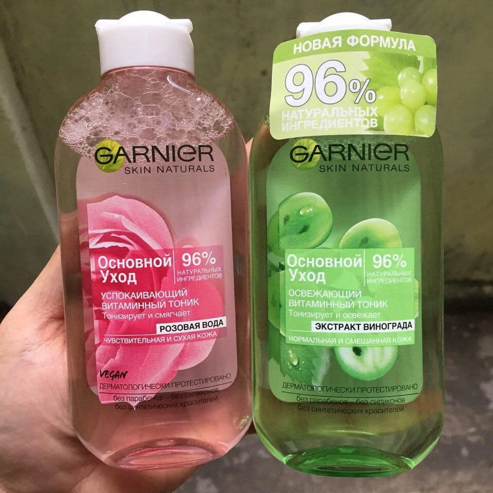 Nước hoa hồng GARNIER của Nga, 200ml