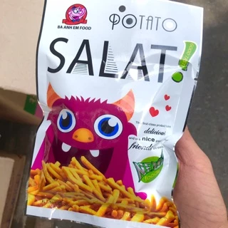 10 Gói Snack Salat Potato Thơm Ngon Giòn Tan Ăn Cùng Pon Pon