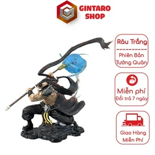 Mô hình Râu Trắng Edward Newgate one piece, Mô hình nhân vật tứ hoàng Râu Trắng cao 28 cm GINTARO SHOP