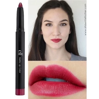 Xả Kho Son Sáp ELF Studio Matte Lip Color Mỹ Móp hộp giấy