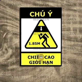 Biển Cảnh Báo Giới Hạn Chiều Cao - Biển Cảnh Báo Chiều Cao Hạn Chế