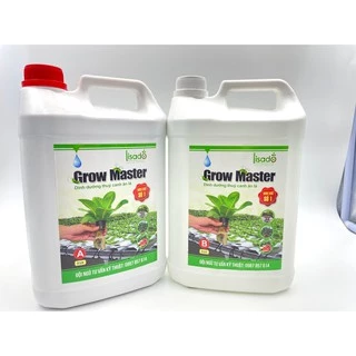 Dung dịch thuỷ canh Grow Master cặp 10 lít - Tiết kiệm 200k