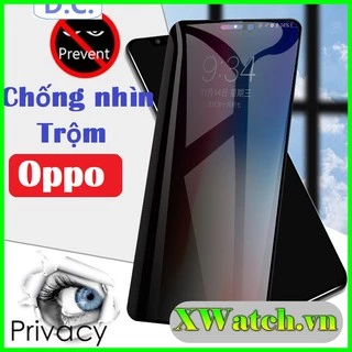 Cường lực chống nhìn trộm Oppo A5 2020 A9 2020 A31 2020 A15 A15s A91 Reno 3 4 5  A57 2022 A35S A72 5g A74 A94 A5/A9 2020