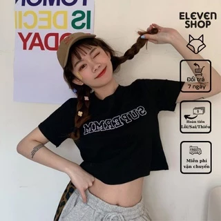 Áo thun nữ Croptop thêu chữ SUPPERMM, form rộng, vải cotton dày dặn co giãn 4 chiều, thấm hút mồ hôi siêu mát