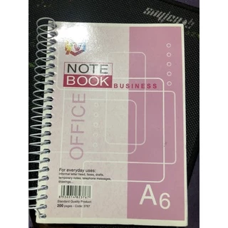 [Sỉ] 10 Quyển Sổ Tay Lò Xo A6 - 200 Trang Hải Tiến